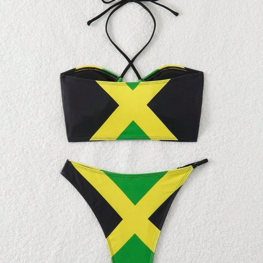 printed bikini