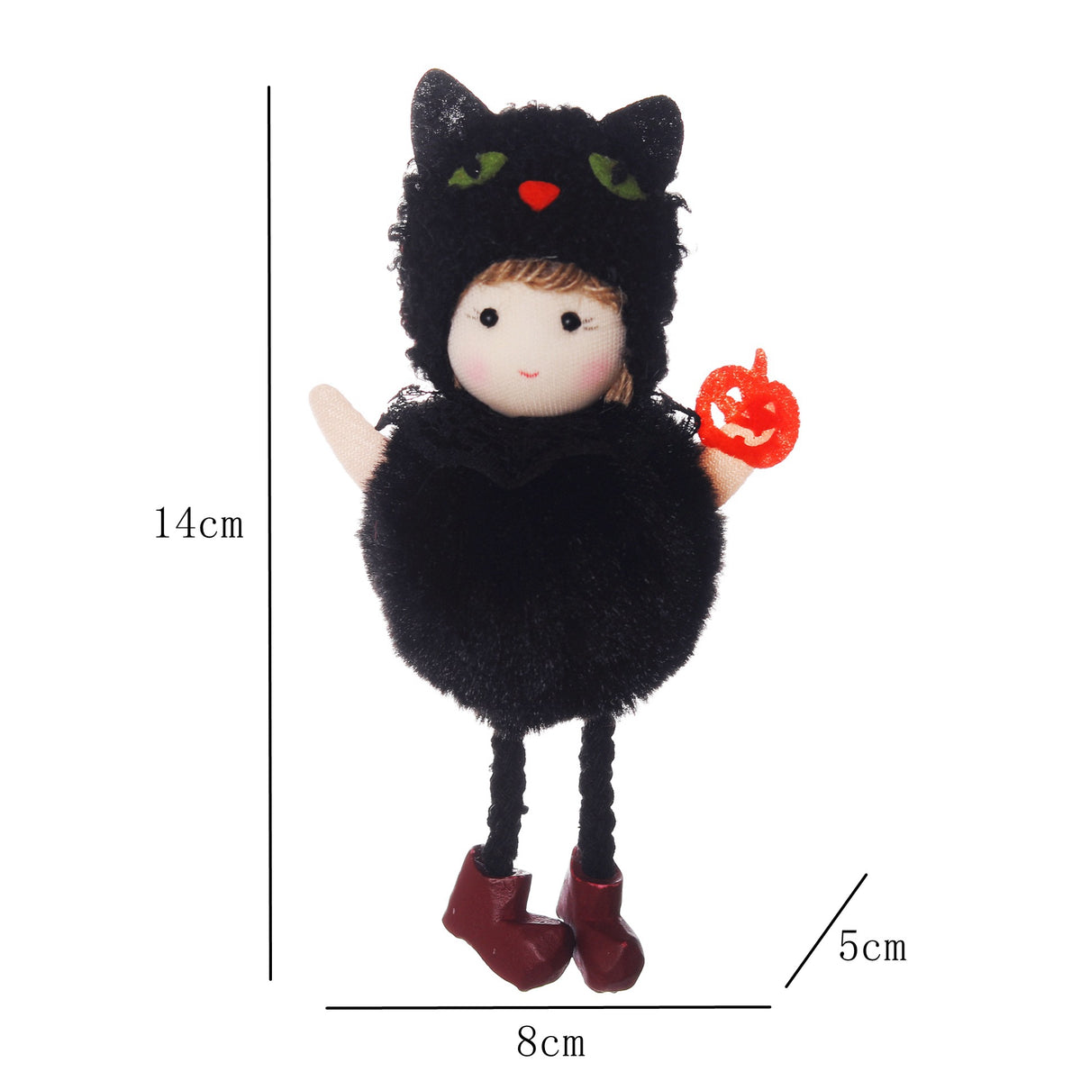 Halloween Hanging Decorations, Ghost Festival Bar Pumpkin Witch Decor, Broomstick Haunted House Props, KTV Decoration Supplies