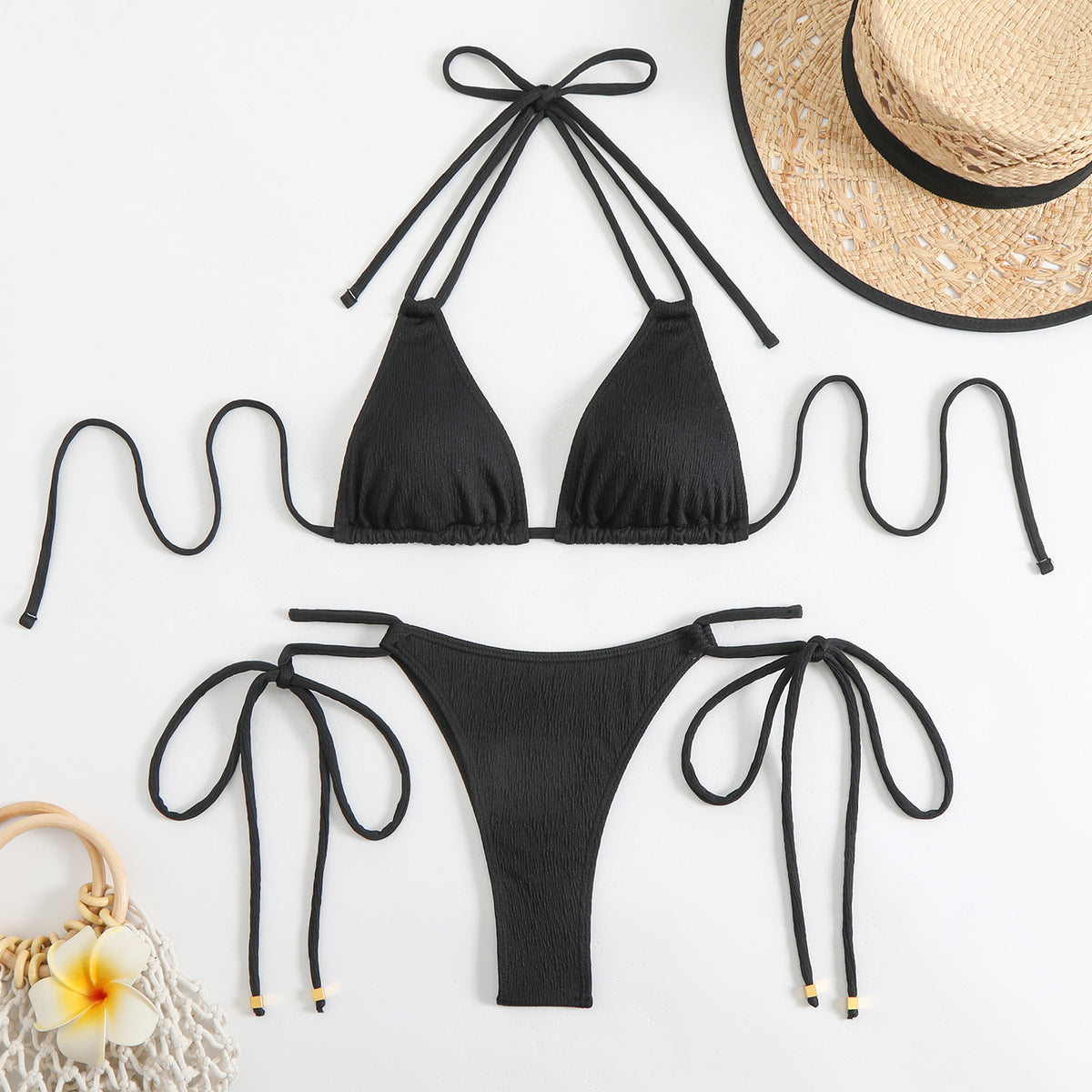 Bikini solid color bikini